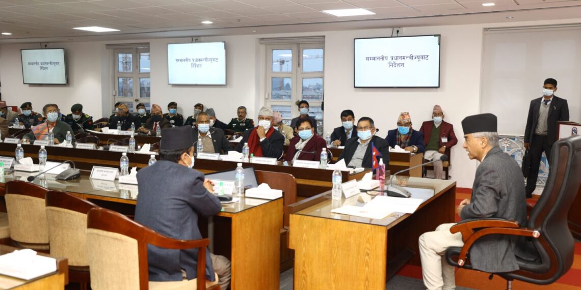 संक्रमण फैलन नदिन उच्च सतर्कता अपनाउन प्रधानमन्त्रीको निर्देशन