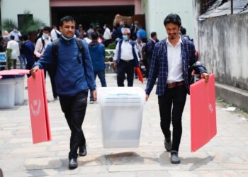 लमजुङको अतिसंवेदनशील २२ मतदान स्थलको सुरक्षा व्यवस्था कडाई