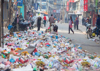 काठमाडौंको फोहोर आजबाट एक हप्तासम्म नउठ्ने