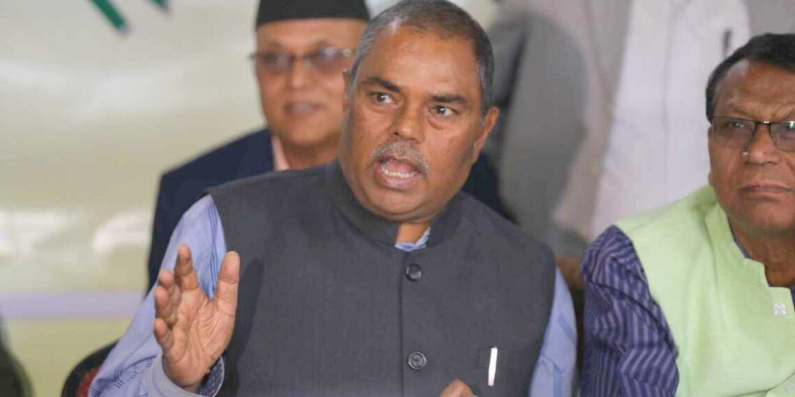 बाढी पीडितलाई राहत दिन उपेन्द्र यादवको माग