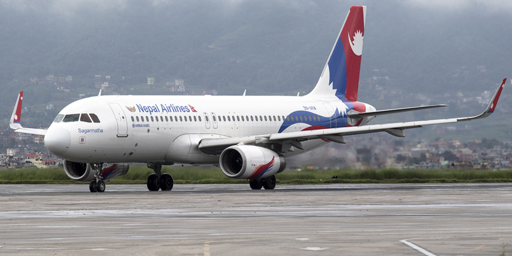 नेपाल वायुसेवा निगमको जहाज भैरहवामा ग्राउन्डेड, दुबई उडान प्रभावित