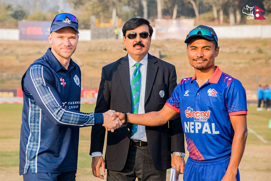 Nepal-Vs-Scotland nepa;