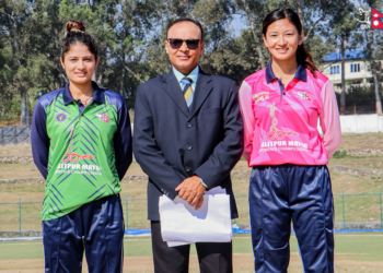 ललितपुर मेयर महिला च्याम्पियनसिपको उद्घाटन खेलमा आयोजक टिम पराजित