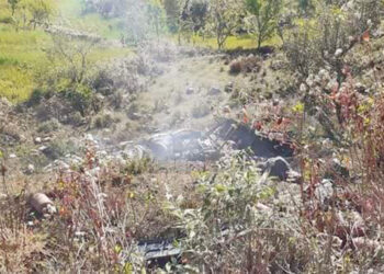 दैलेखमा ग्यास सिलिन्डर बोकेको ट्रक दुर्घटना हुँदा ३ जनाको मृत्यु