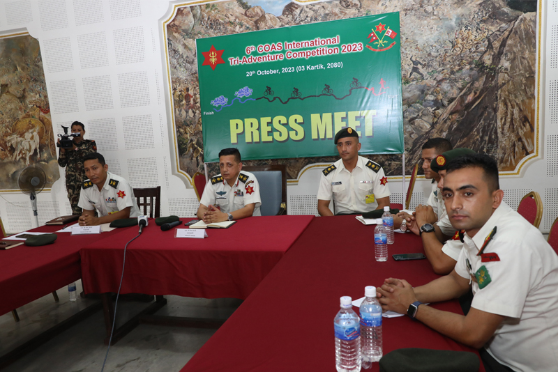 प्रधानसेनापति अन्तर्राष्ट्रिय ट्राइ एन्डभेन्चर कात्तिक ३ मा हुने