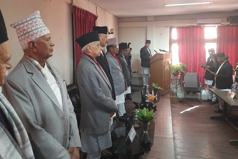उच्च अदालतका ३९ न्यायाधीशले लिए शपथ