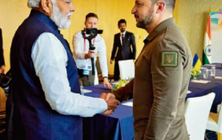 भारतीय प्रधानमन्त्री मोदी युक्रेन किन जाँदै छन्?