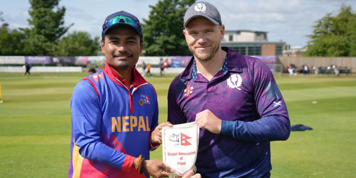 स्कटल्यान्डविरुद्ध टस हारेर नेपाल बलिङमा