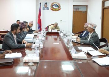 सिंहदरबारमा मन्त्रिपरिषद् बैठक