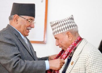 राष्ट्रिय सभामा नेकपाको दलको नेता बेदुराम, प्रमुख सचेतकमा मदनकुमारी नियुक्त